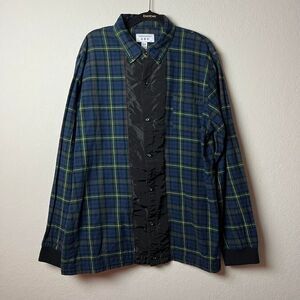 Crooks & Castles Hybrid Flannel Shacket Men's 2XL